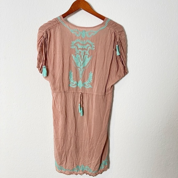 Poupette St Barth Embroidered Cover Up Dress - Picture 2 of 7